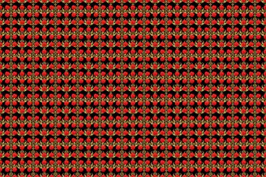 Renksiz çiçeksiz raster deseni.