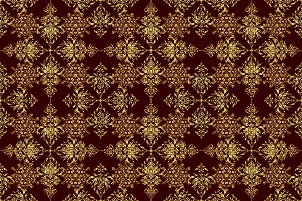 Desain Kuno Dengan Warna Coklat Dan Emas Sialan Meminta Wallpaper — Stok Foto