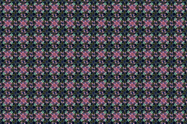 Traditionelles Orientalisches Nahtloses Paisley Muster Nahtloses Streifenmuster Mit Paisley Florale — Stockfoto