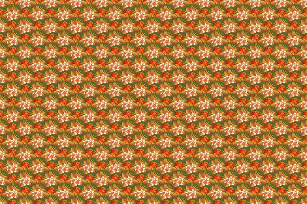 Moderní Plumeria Květinový Vzor Královskými Plumeriemi Bezešvé Květinové Ozdoby Barevný — Stock fotografie