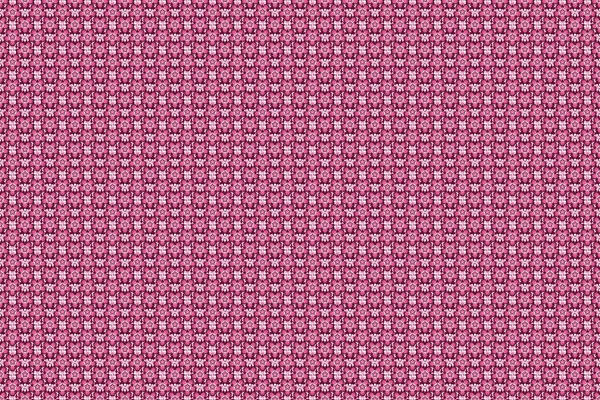 Πολυτελές Ετερόκλητο Μοτίβο Αφηρημένα Στοιχεία Ράστερ Ροζ Πορφυρό Και Μωβ — Φωτογραφία Αρχείου