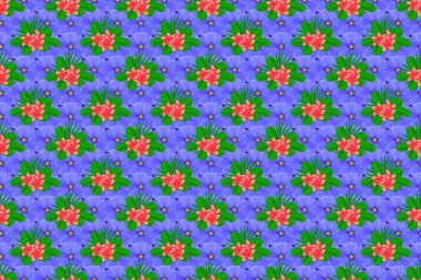 Dekoratif tesisat çiçekleri tekrar eden desenler. Siyah bir arkaplanda çiçek motifleri ile soyut zarafet kusursuz desen.