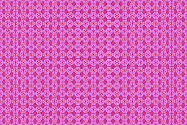 Daireler ve noktalarla süslenmiş kar taneleri. Mutlu gülümseyen mor, mor ve pembe kar taneleri pürüzsüz desen. Noel ve Yeni Yıl teması. Şirin raster kış tasarımı..