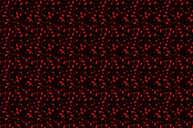 Raster illüstrasyonu. Kırmızı kirazsız desen.