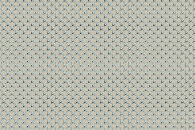 Raster illüstrasyonu. Mavili, bej ve gri renkli kozmos çiçekleriyle kusursuz çiçek deseni..