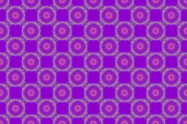 Raster duvar kağıdı. İple bağlanmış bej ve mor renklerde balık ağı deseni.