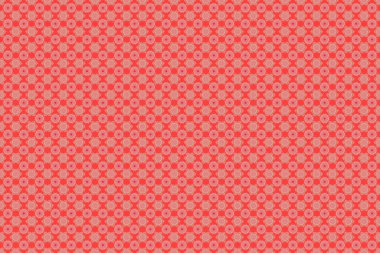 Turuncu arka planda soyut çok renkli elementler. Raster parlak metal yüzey pürüzsüz desen.