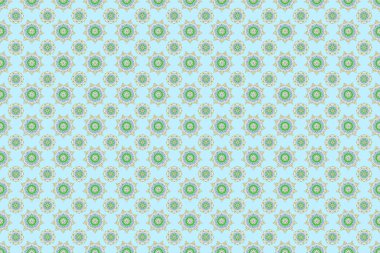 Turuncu ve pembe renklerde kusursuz bir süs. Sıkıntılı damask desensiz arkaplan fayansı.