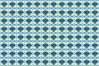 Renksiz çiçeksiz raster deseni.