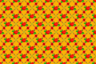 Renksiz çiçeksiz raster deseni.