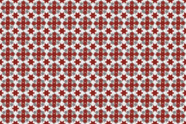 Renksiz çiçeksiz raster deseni.