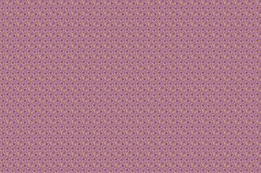 Yaratıcılığın için altın elementlerle dolu mor bir arka plan. Kusursuz üçgen pullu lüks altın desenli..