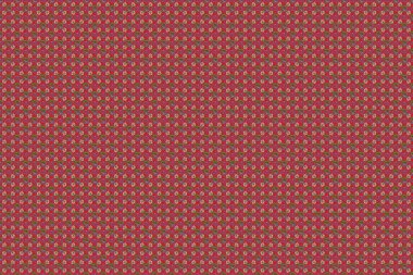 Çiçekler bej, kahverengi ve yeşil renklerle kusursuz desenli. Sevimli Raster çiçek arkaplanı.