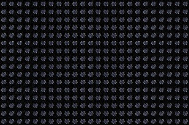 Gri, mor ve siyah çiçeksiz desen.