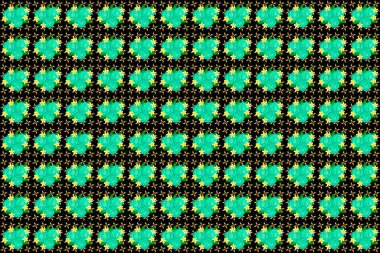 Renksiz çiçeksiz raster deseni.