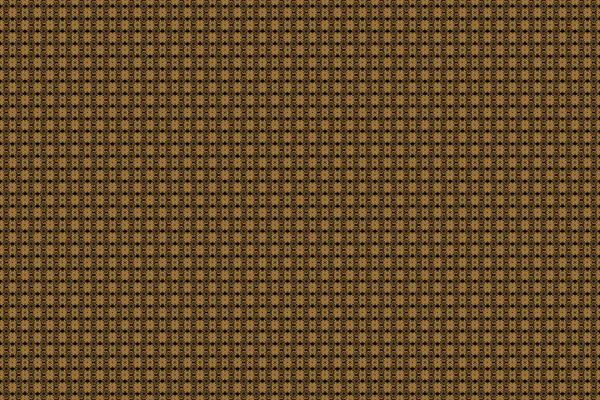 Padrão Sem Costura Raster Geométrico Preto Dourado Fundo Abstrato — Fotografia de Stock