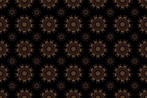 Ornamento Clássico Damasco Luxo Textura Vitoriana Sem Costura Real Para — Fotografia de Stock