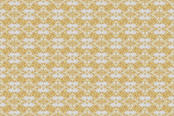 Traditional orient ornament. Classic vintage ornament on a gray background. Seamless classic raster golden pattern.