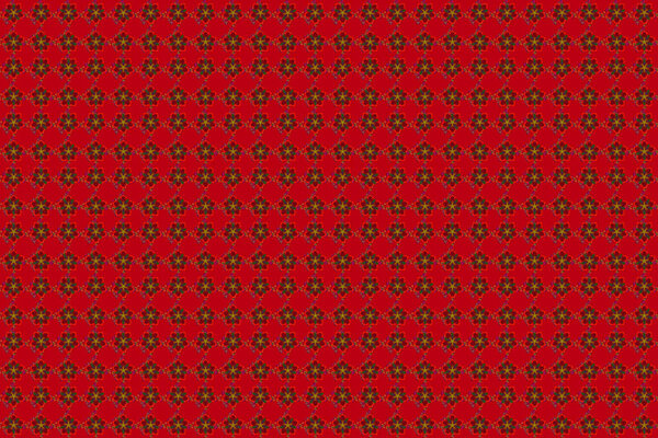 Абстрактный классический бесшовный шаблон. Винтажный цветочный орнамент
.