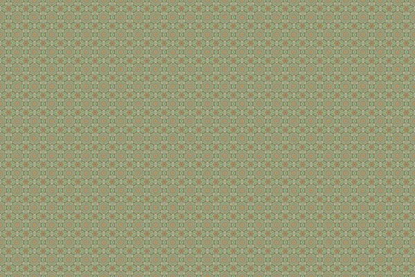 Cutout Papier Kant Textuur Tule Achtergrond Wervelend Naadloos Patroon Groene — Stockfoto