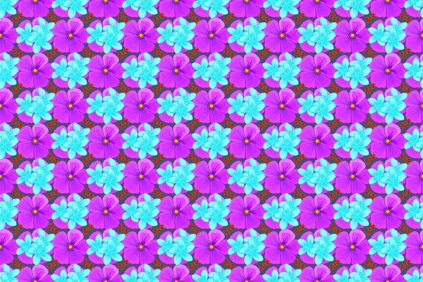 Beautiful Raster Seamless Pattern Decoration Design Exquisite Pattern Plumeria Flowers — Stock Photo, Image