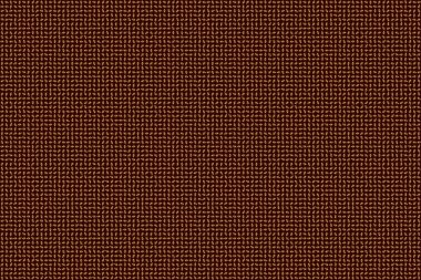 Kahverengi arka planda, altın rengi süslemeli, pürüzsüz bir desen..