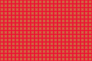 Kırmızı geometrik raster pürüzsüz desen, soyut arkaplan.