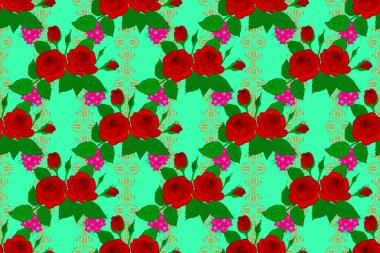 Plumeria çiçekleriyle sulu boya desenli. Altın ve mavi renkli moda baskı. Plumeria çiçekleriyle klasik tarzda enfes bir desen. Dekorasyon ve tasarım için güzel desen.