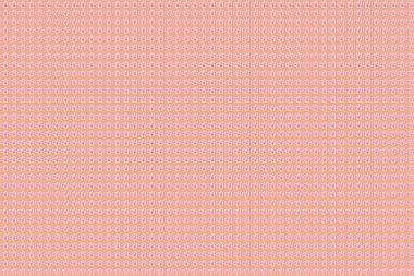 Pek çok çiçek desenli desenli kumaş. Bej, pembe ve yeşil renklerde kusursuz çiçek deseni.