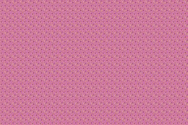 Raster tasarım için dekoratif elementler. Eflatun bir arka planda dekoratif altın pürüzsüz desen. Geleneksel çiçek dekoru. Davetiyeler, tebrik kartları, paketleme için süslemeli desen.