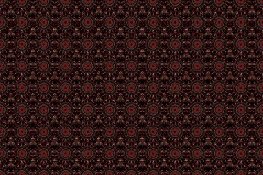 Kar taneleri deseni. Siyah zemin üzerinde kar taneleri olan pürüzsüz bir desen..