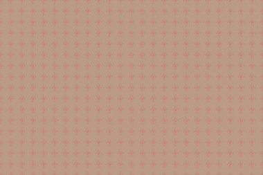 Stilize süs. Tatil için mükemmel. Raster sim desenli bej ve kahverengi elementlerle kusursuz desen.