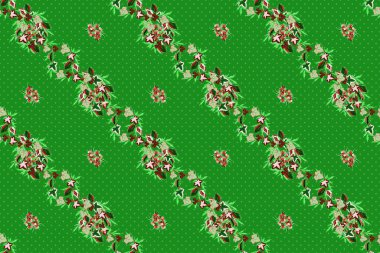 Renksiz çiçeksiz raster deseni.