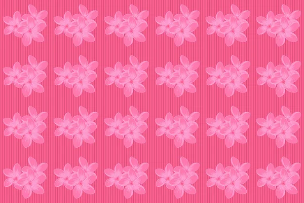 Милий Безшовний Візерунок Багато Квітів Рожевого Кольору Растровий Романтичний Фон — стокове фото
