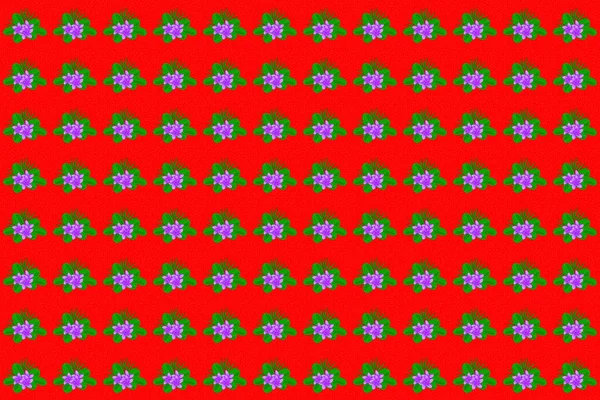 Naadloos Patroon Van Abstrat Plumeria Bloemen Groene Oranje Rode Kleuren — Stockfoto