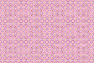 Bej Arkaplan Üzerine Çok Renkli Tebrik veya İş Kartları, Davetiyeler ve Çerçeveler. Viktorya tarzı dekorasyon için klasik çok renkli parşömenler. Retro Renkli Kusursuz Desen.