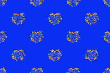 Basit mor, mavi ve menekşe rengi, pürüzsüz güller..