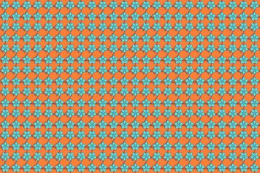 Renksiz çiçeksiz raster deseni.