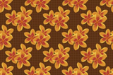 Renksiz çiçeksiz raster deseni.