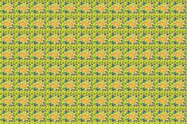 Renksiz çiçeksiz raster deseni.