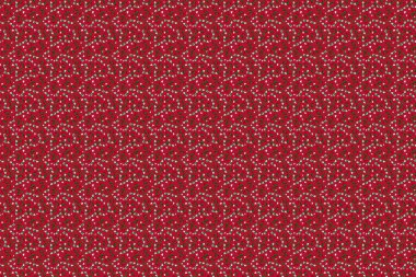 Modaya uygun bir çiçek geçmişi var. El yapımı fırça, kiraz boyası. Soyut vişneli, pembe, yeşil ve kırmızı renklerde, pürüzsüz mürekkep deseni.