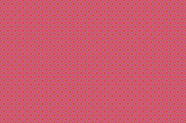 Ikat damaske desensiz arka plan fayansları pembe, kahverengi ve turuncu renklerde.