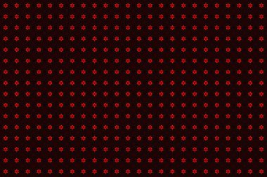 Güzel el yapımı çizimler. Çiçek ve Mandala elementleriyle zarif kırmızı ve siyah desenli..