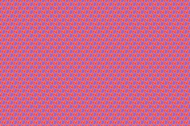 Turuncu, mor ve pembe renklerle dekoratif tesisat çiçekleri olan etnik ve dikdörtgen desenli desenler. Raster illüstrasyonu.