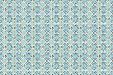 Renksiz çiçeksiz raster deseni.