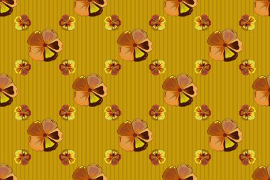 Renksiz çiçeksiz raster deseni.