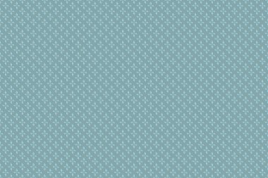 Çiçek açan bitki tomurcuktan çiçeğe dönüşüyor. Raster illüstrasyonu. Siyah ve mavi renklerde güzel, minik çiçekler. Dekor ve tekstil için kusursuz desen.