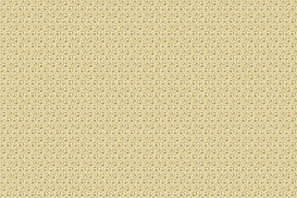 Beige Gouden Naadloos Patroon Geometrische Herhalende Raster Ornament Met Gouden — Stockfoto