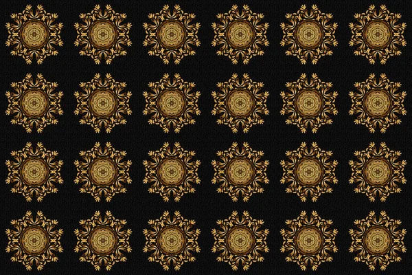 Растровий Градієнтний Преміальний Логотип Золотий Чорному Концепція Ділової Ідентичності Біо — стокове фото