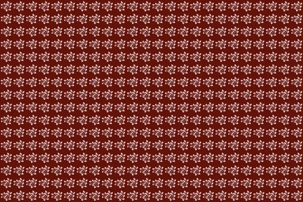 Много Цветов Красного Фиолетового Коричневого Цветов Растровый Романтический Фон Цветочным — стоковое фото